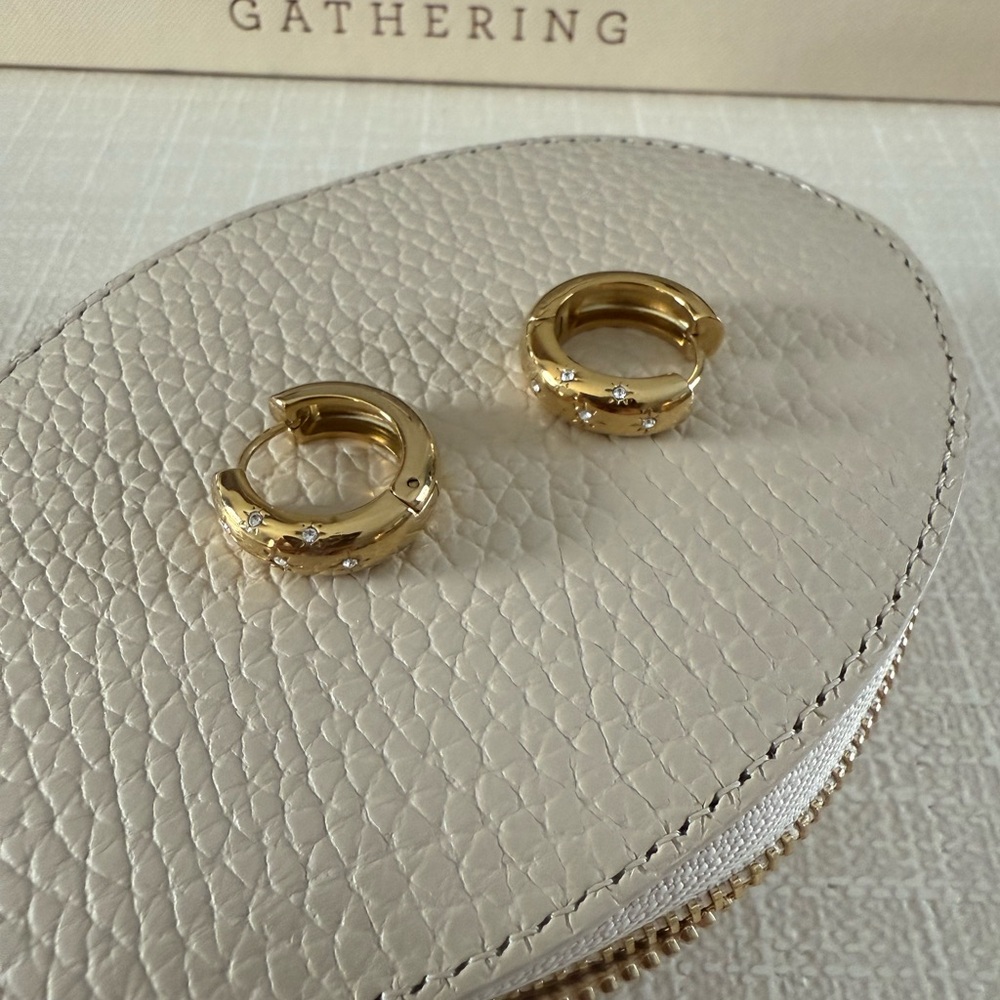 Victoria Emerson Gold Celestrial Earrings